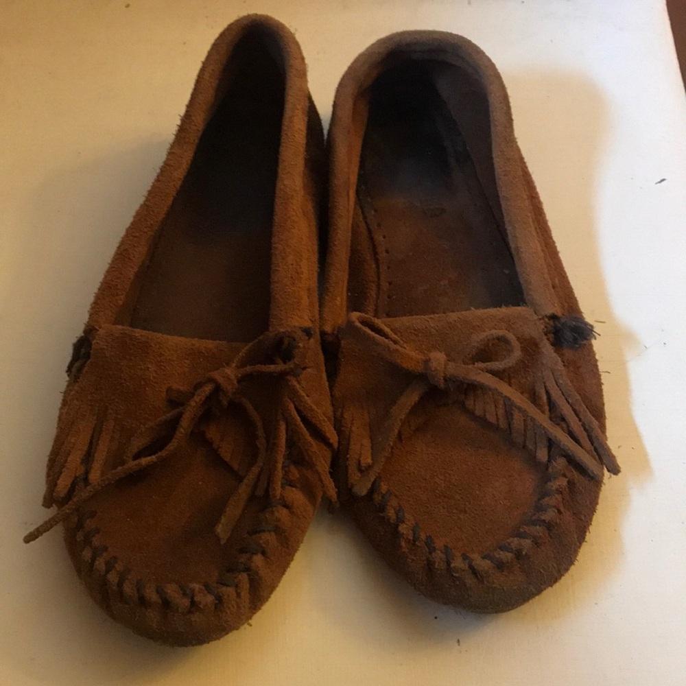 Minnetonka suede Moccasins